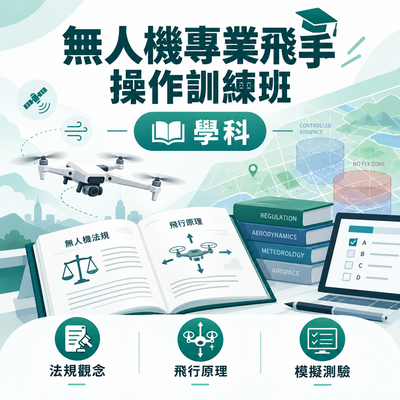 (招生中)-11511無人機專業飛手操作訓練班-學科圖片